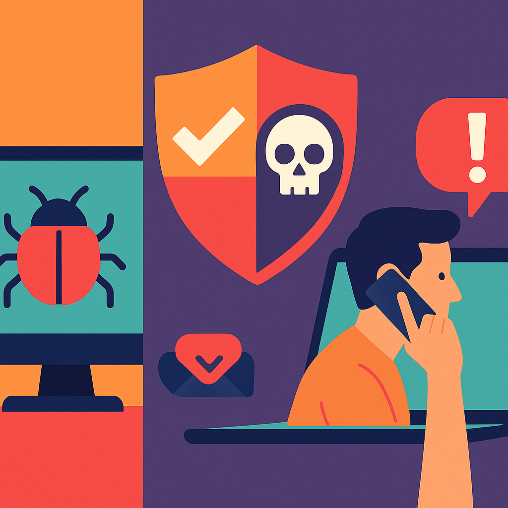 virus faux antivirus arnaques pour Virus, faux antivirus, arnaques au support technique : les pièges les plus fréquents